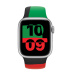 Apple Watch Series 8 // 41мм GPS // Корпус из алюминия серебристого цвета, спортивный ремешок цвета Black Unity