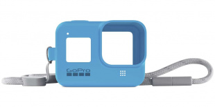 Чехол + ремешок для камеры GoPro HERO8 (Sleeve + Lanyard), Bluebird
