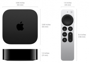 Apple TV 4K 128Gb / Wi-Fi + Ethernet (2022)