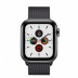 Apple Watch Series 5 // 40мм GPS + Cellular // Корпус из нержавеющей стали цвета «серый космос», миланский сетчатый браслет цвета «чёрный космос»