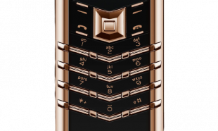 Телефон Vertu Signature V Red Gold Black Сeramic