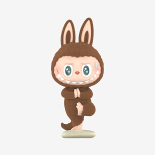 Набор секретных боксов с фигуркой LABUBU THE MONSTERS Lazy Yoga Series Figures, Blind Box (фигурка попадается случайно) (10 коробок)