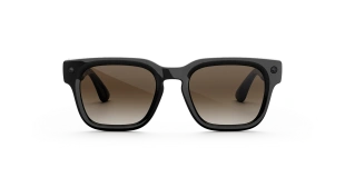 Умные очки Meta* Fury, оправа Classic Black, градиентные коричневые линзы