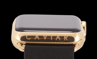 Caviar Apple Watch Classico Leather 42mm