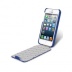 Чехол Melkco для iPhone 5C Leather Case Jacka Type Dark Blue LC