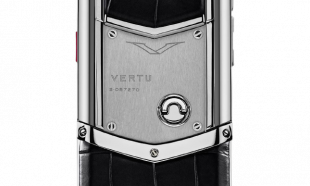 Телефон Vertu Signature V, Alligator Skin (Matt Black/Черный)