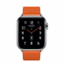 Apple Watch Series 5 Hermès // 40мм GPS + Cellular // Корпус из нержавеющей стали, ремешок Single Tour из кожи Swift цвета Feu