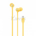 Наушники-вкладыши urBeats3 с разъёмом Lightning, желтый цвет