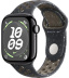 Apple Watch Series 10 // 46мм GPS // Черный глянцевый корпус из алюминия, спортивный ремешок Nike цвета "Полуночное небо"