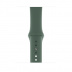 Apple Watch Series 5 // 40мм GPS // Корпус из алюминия серебристого цвета, спортивный ремешок цвета «сосновый лес»