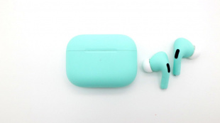 AirPods Pro (2019) - беспроводные наушники Apple с зарядным кейсом (Бирюзовый, матовый)