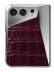 Чехол Golden Concept Magnetic Shield для iPhone Duo, Alligator Edition (Burgundy) Чехол Golden Concept Magnetic Shield для iPhone Duo, Alligator Edition (Burgundy)