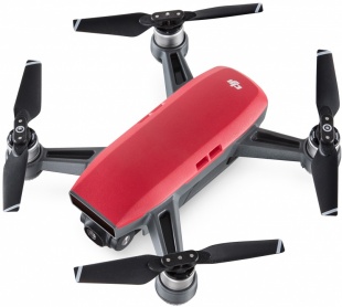 Квадрокоптер DJI spark combo “Лавовый красный”