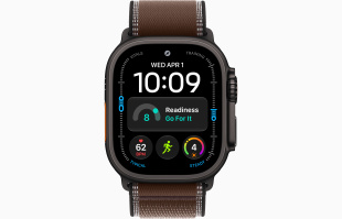 Apple Watch Ultra 4 (2026) // 49мм GPS+Cellular // Корпус из черного титана, ремешок Trail Loop темно-коричневого цвета
