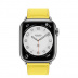 Apple Watch Series 7 Hermès // 45мм GPS + Cellular // Корпус из нержавеющей стали серебристого цвета, ремешок Single Tour цвета Lime