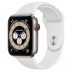 Apple Watch Series 6 // 40мм GPS + Cellular // Корпус из титана, спортивный ремешок белого цвета