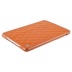 Чехол Jisoncase для iPad mini натуральная кожа со стеганым узором оранжевый