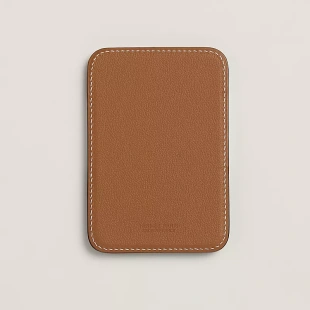 Чехол-бумажник Hermès "Lad" с MagSafe для iPhone, цвет Cuivre/ Красно-коричневый