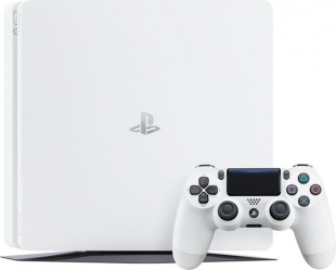 Sony Playstation 4 Slim 500Gb (White/Белый)