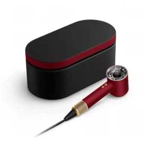 Фен Dyson Supersonic Nural HD16 с кейсом (Red Velvet/Gold) (Красный бархат/Золото)