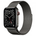 Apple Watch Series 6 // 44мм GPS + Cellular // Корпус из нержавеющей стали графитового цвета, миланский сетчатый браслет графитового цвета Apple Watch Series 6 // 44мм GPS + Cellular // Корпус из нержавеющей стали графитового цвета, миланский сетчатый браслет графитового цвета