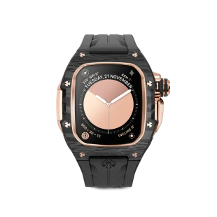 Корпус Golden Concept для Apple Watch, 46 мм, Racing Sport Edition, Rose Gold Carbon