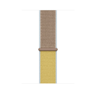 Apple Watch Series 5 // 44мм GPS + Cellular // Корпус из нержавеющей стали, спортивный браслет цвета «верблюжья шерсть»