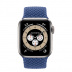 Apple Watch Series 6 // 40мм GPS + Cellular // Корпус из титана, плетёный монобраслет цвета «Атлантический синий»