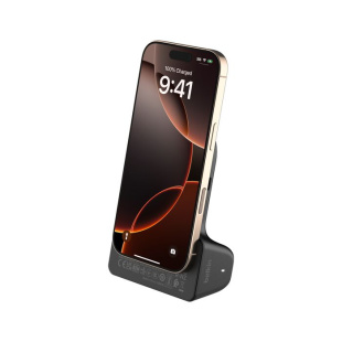 Подставка для беспроводной зарядки Belkin PowerGrip для iPhone (Charcoal/Уголный)