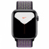Apple Watch Series 5 // 40мм GPS + Cellular // Корпус из алюминия цвета «серый космос», спортивный браслет Nike цвета «песчаная пустыня/салатовый»