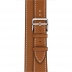 38/40 мм ремешок Double Tour из кожи Barenia цвета Fauve, размер Regular (стандартный) для Apple Watch Hermès