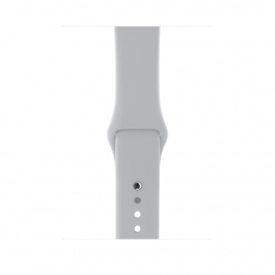 Apple Watch Series 3 // 42мм GPS + Cellular // Корпус из серебристого алюминия, спортивный ремешок дымчатого цвета (MQK12)