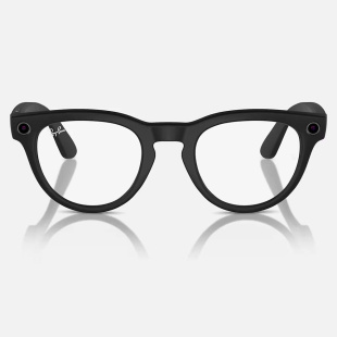 Умные очки Ray-Ban Stories Headliner (Черная матовая оправа, прозрачные фотохромные линзы)