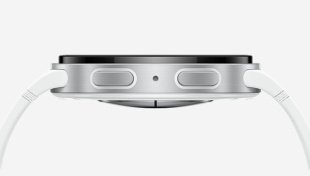  Samsung Galaxy Watch8 ( 44 мм) Wifi+LTE, корпус серый графит, гибридный ремешок светло-коричневого цвета