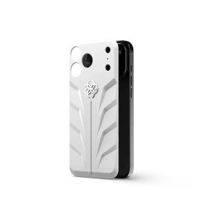 Магнитная накладка Golden Concept Magnetic Shield для iPhone 18 Pro Max, Racing Sport (Daytona White)