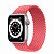 Купить Apple Watch Series 6 // 40мм GPS + Cellular // Корпус из алюминия серебристого цвета, плетёный монобраслет цвета «Розовый пунш»