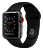 Купить Apple Watch Series 3 // 38мм GPS + Cellular // Корпус из алюминия цвета «серый космос», спортивный ремешок чёрного цвета (MQJP2)