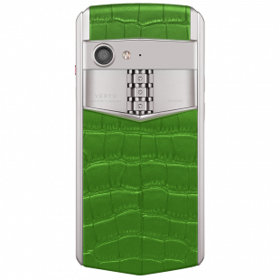 Vertu Aster P Baroque Titanium Bamboo Green Alligator