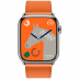 Apple Watch Series 8 Hermès // 41мм GPS + Cellular // Корпус из нержавеющей стали серебристого цвета, ремешок Single Tour цвета Orange