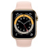 Apple Watch Series 6 // 40мм GPS + Cellular // Корпус из нержавеющей стали золотого цвета, спортивный ремешок цвета «Розовый песок» Apple Watch Series 6 // 40мм GPS + Cellular // Корпус из нержавеющей стали золотого цвета, спортивный ремешок цвета «Розовый песок»