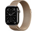 Apple Watch Series 11 // 42мм GPS+Cellular // Корпус из титана сланцевого цвета, миланский сетчатый браслет золотого цвета Apple Watch Series 11 // 42мм GPS+Cellular // Корпус из титана сланцевого цвета, миланский сетчатый браслет золотого цвета