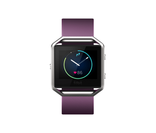 Fitbit blaze Plum / Silver