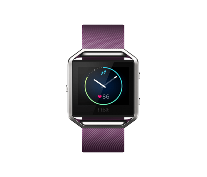 Fitbit blaze Plum Silver