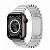 Купить Apple Watch Series 7 // 41мм GPS + Cellular // Корпус из титана цвета «черный космос», блочный браслет из нержавеющей стали серебристого цвета