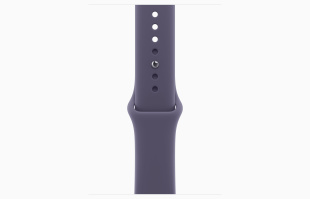 Apple Watch Series 11 // 46мм GPS // Корпус из алюминия цвета "розовое золото", спортивный ремешок цвета "фиолетовый туман"