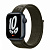 Купить Apple Watch Series 7 // 41мм GPS // Корпус из алюминия цвета «тёмная ночь», спортивный браслет Nike цвета «рабочий хаки»