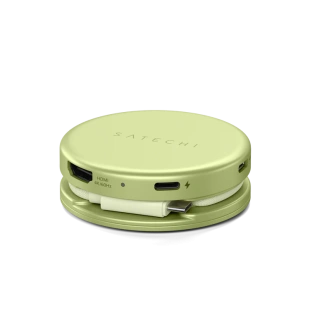 Многопортовый адаптер Satechi OntheGo 5-в-1 (Citrus)