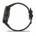 Мультиспортивные часы Garmin Fenix 6X (51mm) Sapphire, стальной серый DLC корпус, черный силиконовый ремешок