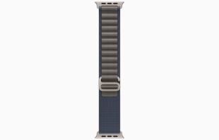 Apple Watch Ultra 2 // 49мм GPS + Cellular // Корпус из титана, ремешок Alpine Loop синего цвета, L