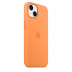 Силиконовый чехол MagSafe для iPhone 13 mini, цвет «весенняя мимоза»